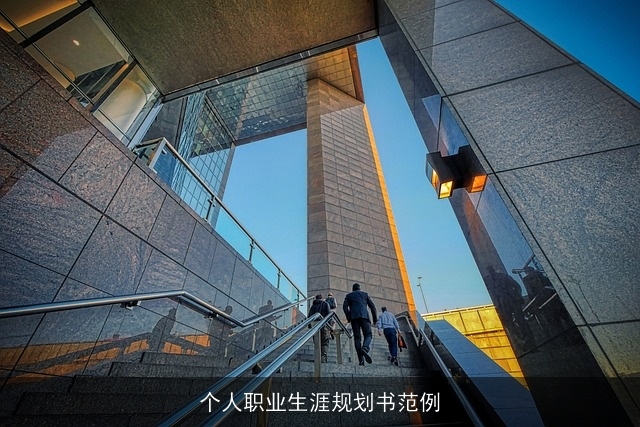 个人职业生涯规划书范例
