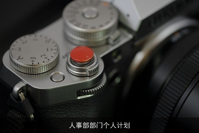 人事部部门个人计划