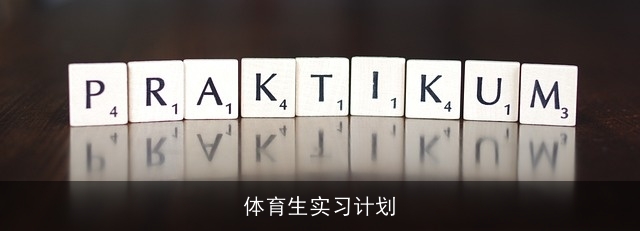 体育生实习计划