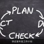 供应室年度工作计划