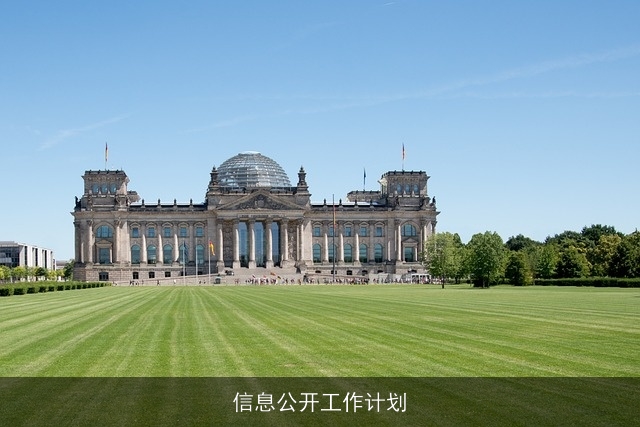 信息公开工作计划