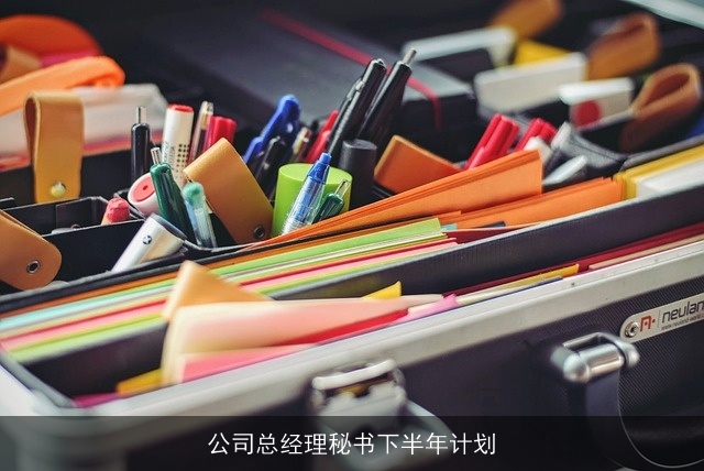 公司总经理秘书下半年计划