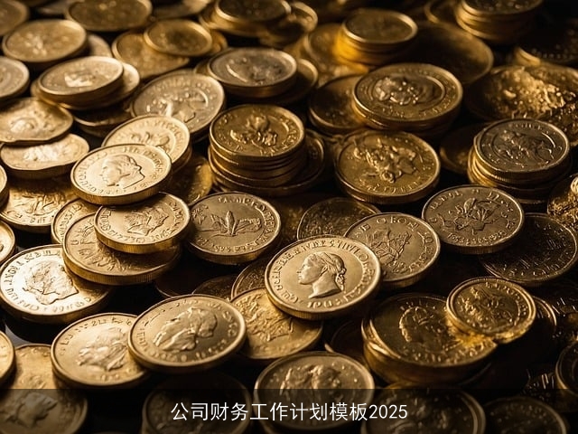 公司财务工作计划模板2025