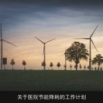 关于医院节能降耗的工作计划