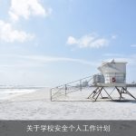 关于学校安全个人工作计划