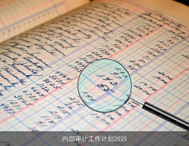 内部审计工作计划2025
