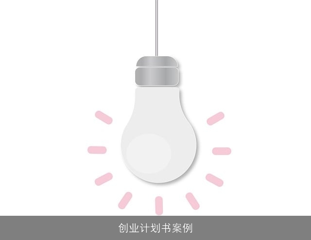 创业计划书案例
