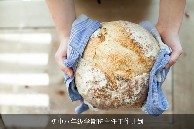 初中八年级学期班主任工作计划