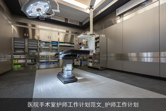 医院手术室护师工作计划范文_护师工作计划