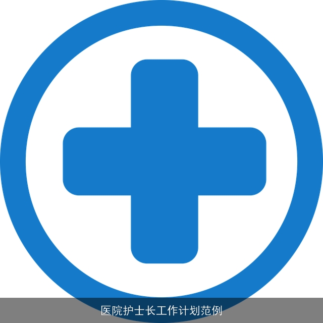 医院护士长工作计划范例