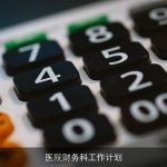 医院财务科工作计划