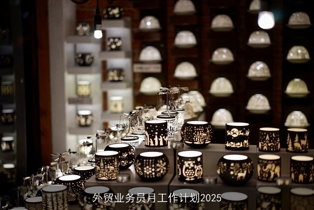 外贸业务员月工作计划2025