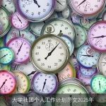 大学社团个人工作计划范文2025年