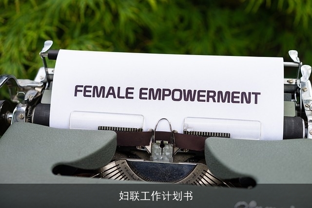 妇联工作计划书
