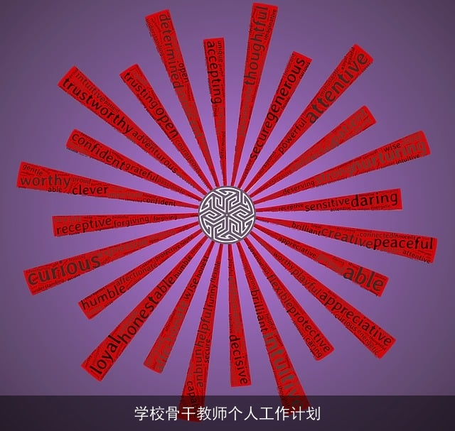 学校骨干教师个人工作计划