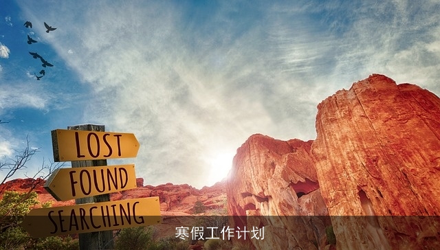 寒假工作计划