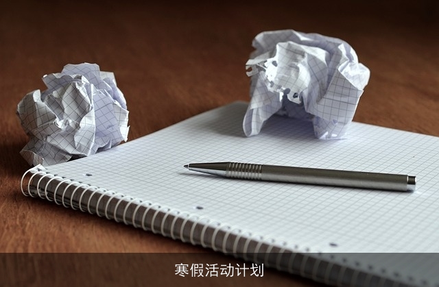 寒假活动计划