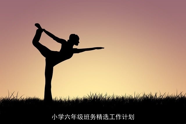 小学六年级班务精选工作计划