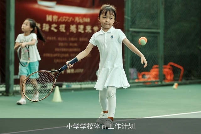 小学学校体育工作计划