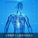 小学教师个人教学计划范文