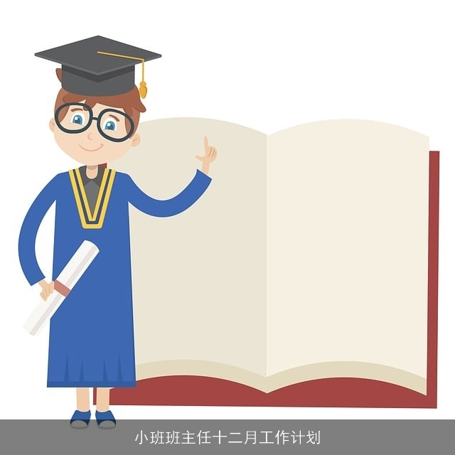 小班班主任十二月工作计划