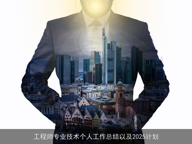 工程师专业技术个人工作总结以及2025计划