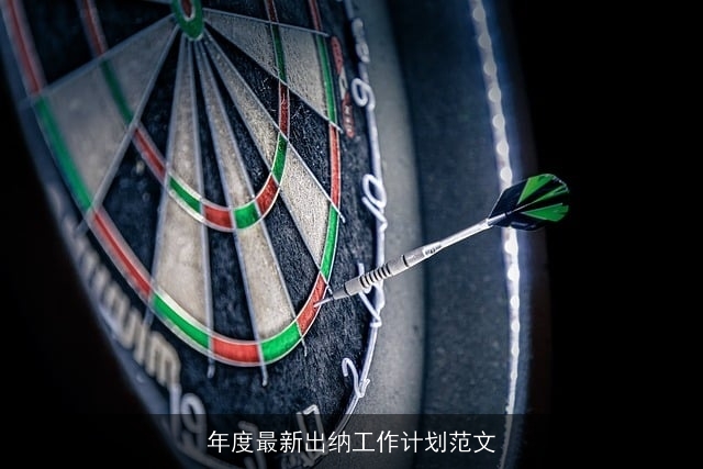 年度最新出纳工作计划范文