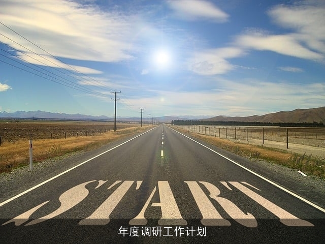 年度调研工作计划