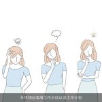 年终物业客服工作总结以及工作计划