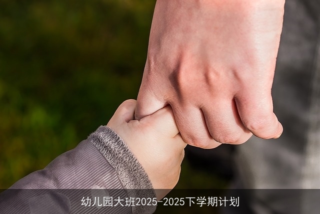 幼儿园大班2025-2025下学期计划