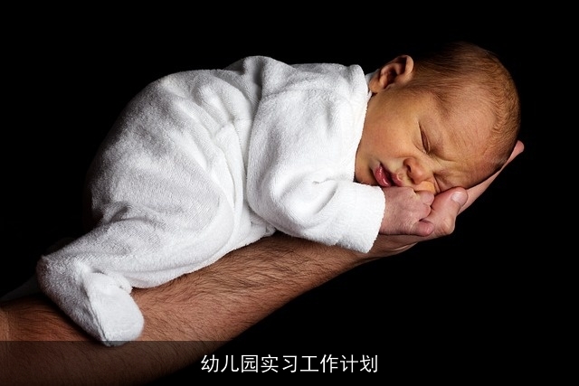 幼儿园实习工作计划