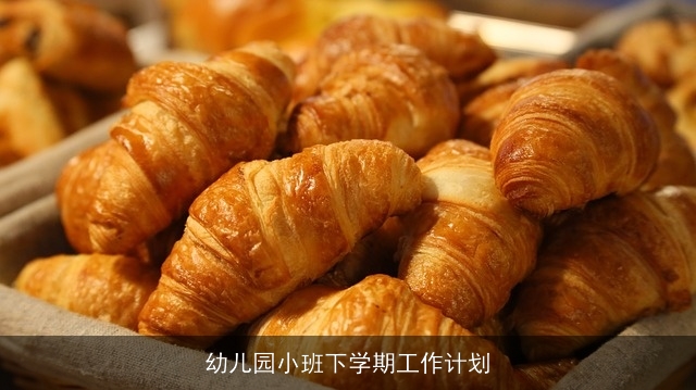 幼儿园小班下学期工作计划