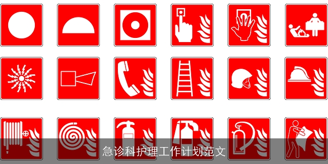 急诊科护理工作计划范文