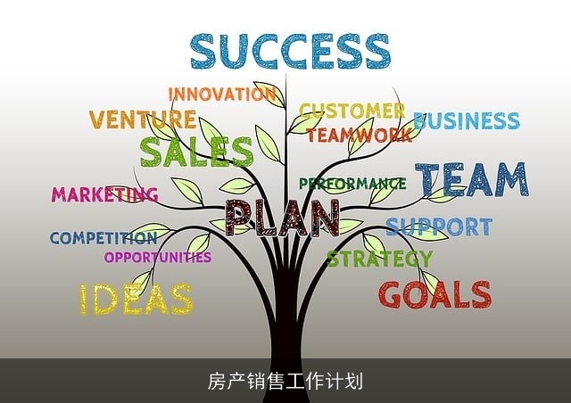 房产销售工作计划