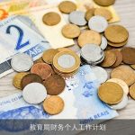 教育局财务个人工作计划