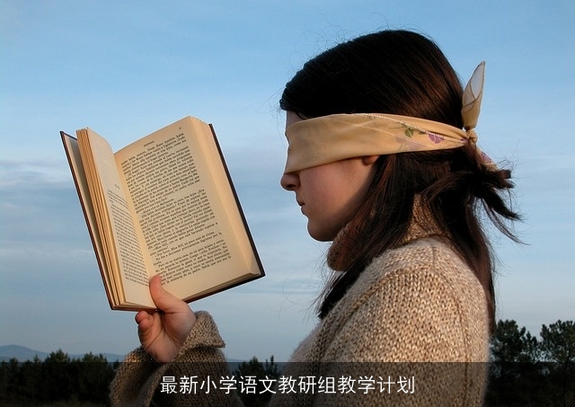 最新小学语文教研组教学计划