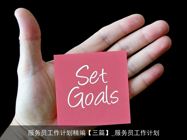 服务员工作计划精编【三篇】_服务员工作计划