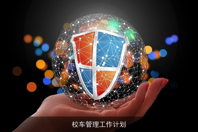 校车管理工作计划