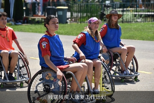 残联残疾人康复工作计划
