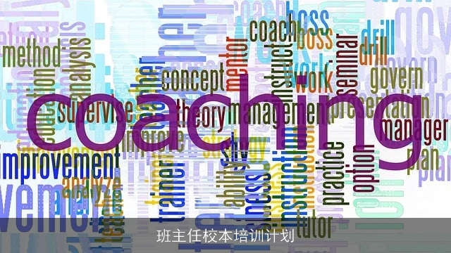 班主任校本培训计划