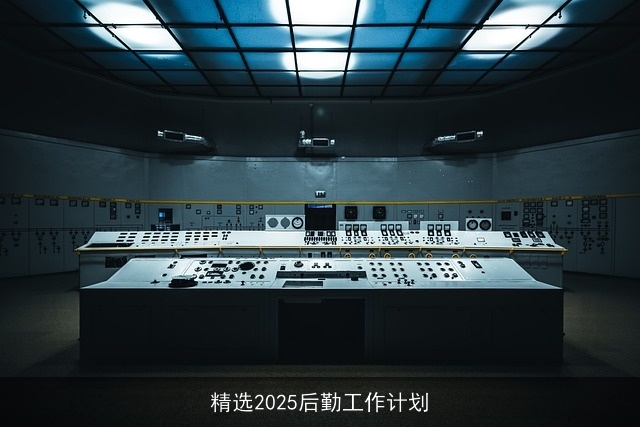 精选2025后勤工作计划