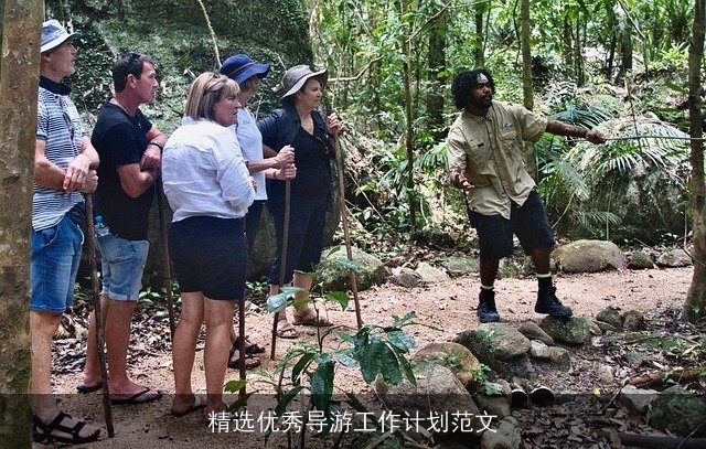 精选优秀导游工作计划范文