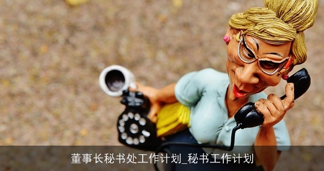 董事长秘书处工作计划_秘书工作计划