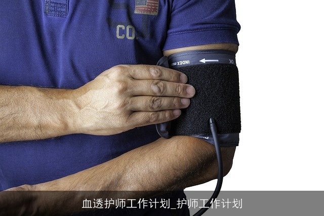 血透护师工作计划_护师工作计划