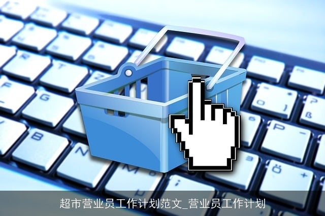 超市营业员工作计划范文_营业员工作计划