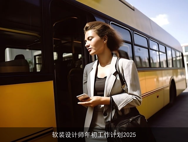 软装设计师年初工作计划2025