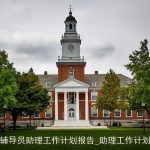 辅导员助理工作计划报告_助理工作计划