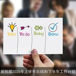 采购部2025年上半年总结和下半年工作计划