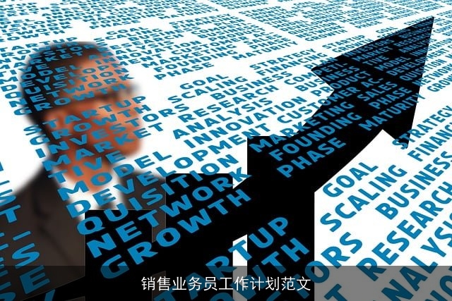 销售业务员工作计划范文