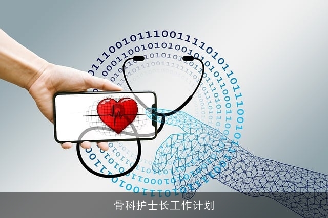 骨科护士长工作计划